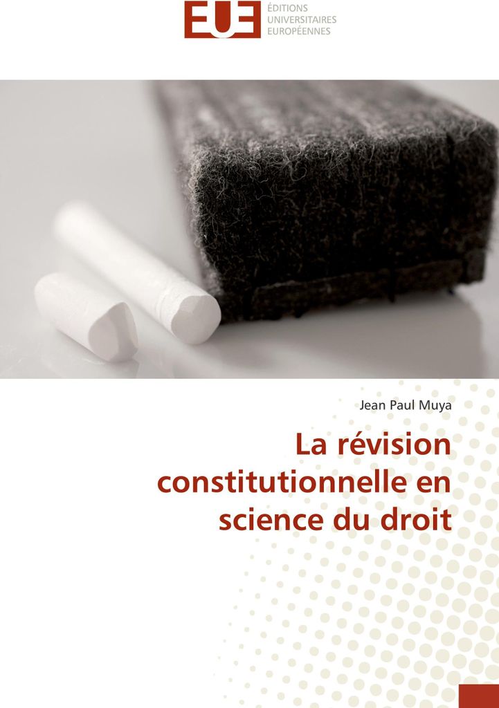 La révision constitutionnelle en science du droit