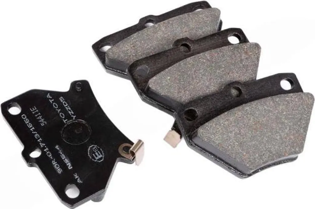 Jeu de plaquettes de frein arrière pour Toyota Prius Yaris Corolla OE