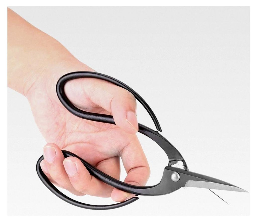 Bonsai-Schere, Blumenschere, Pflanzenschere, Blattschere, Astschere, Wurzelschere zum Arrangieren von Blumen und Beschneiden von Pflanzen, 195 mm, ...