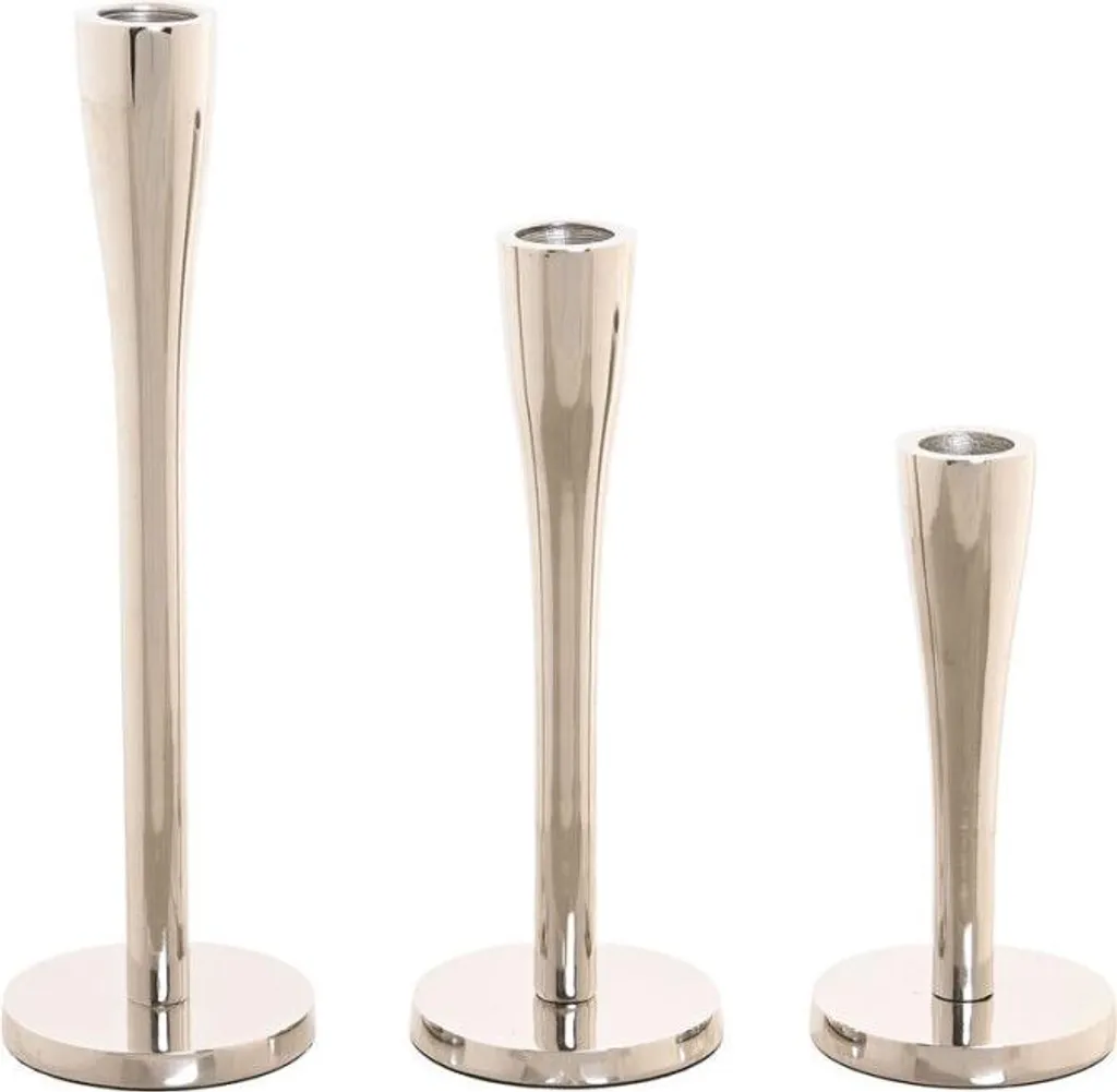 Chandelier Home ESPRIT Argenté Aluminium Moderne 7,5 x 7,5 x 25 cm Chic
