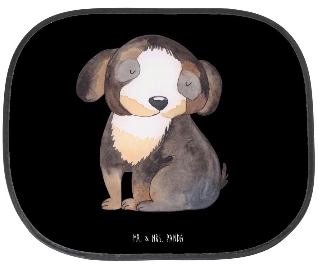 Mr. & Mrs. Panda Sonnenschutz Auto Hund Entspannen - Schwarz - Geschenk, Sonnenblende, Sprüche, Liebe, blendschutz, Niedlich, für Autoscheiben, H...