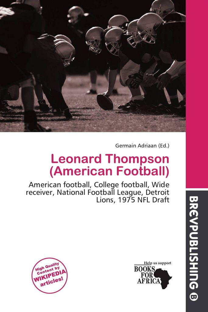 Leonard Thompson (American Football)