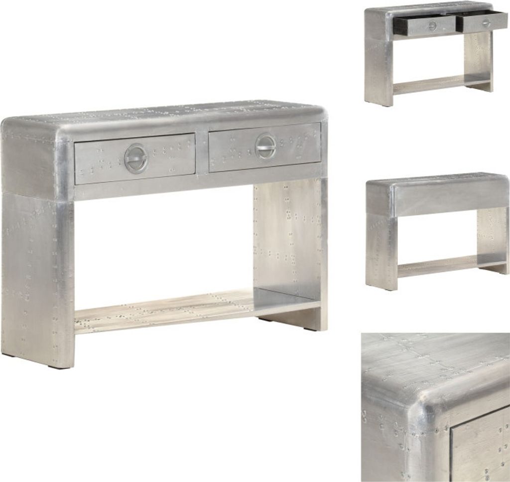 vidaXL Aviator-Sideboard 110x30x75 cm Metall - Sideboards