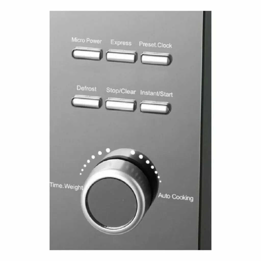 Micro-ondes Haeger Magic Micro 26 Gris 800W : Performance et Design Épuré - 4