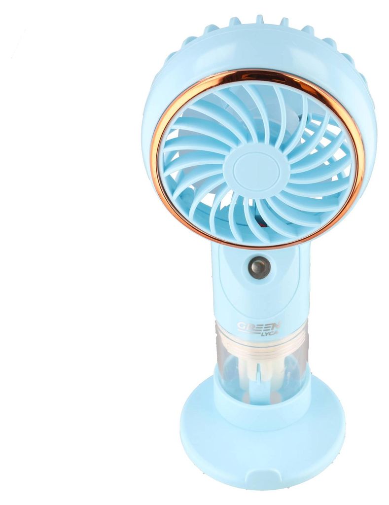 Handventilator met spuitmond, telefoonhouder en voet, 3 Productafbeelding 