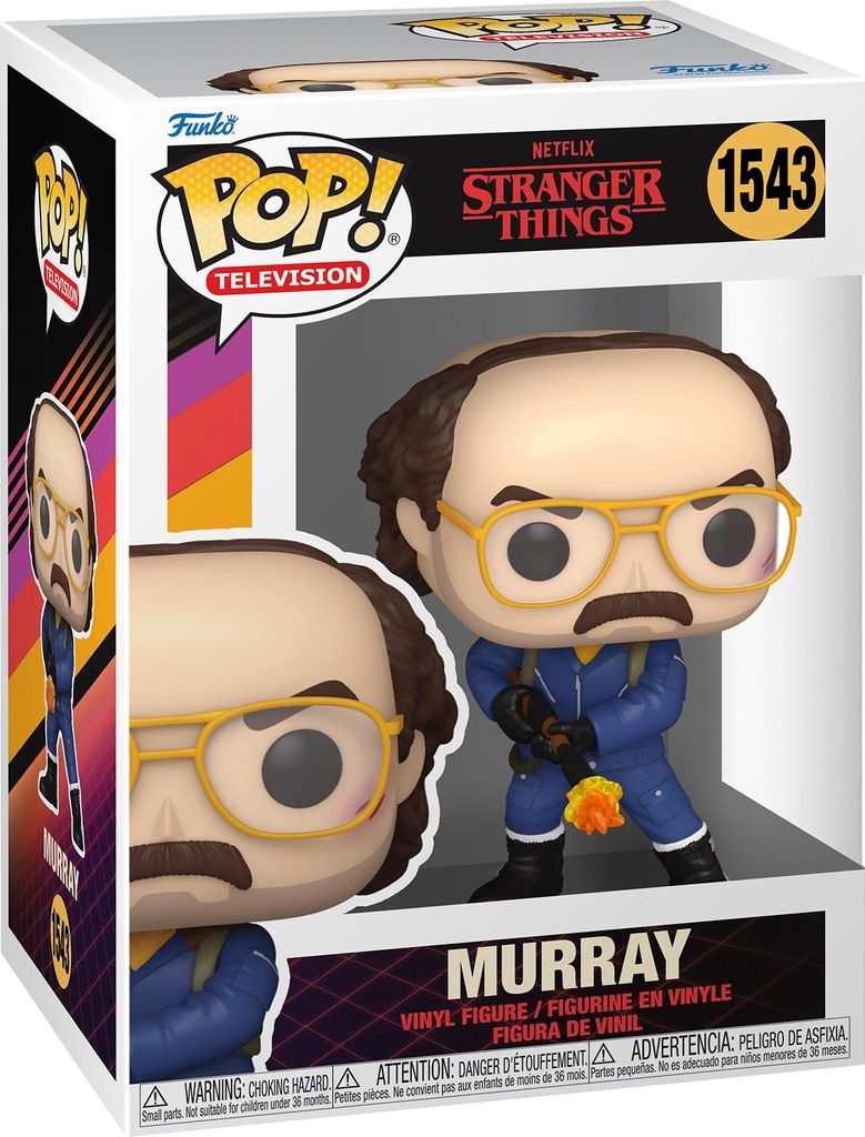 Stranger Things - Murray 1543 - Funko Pop! Produktbild 
