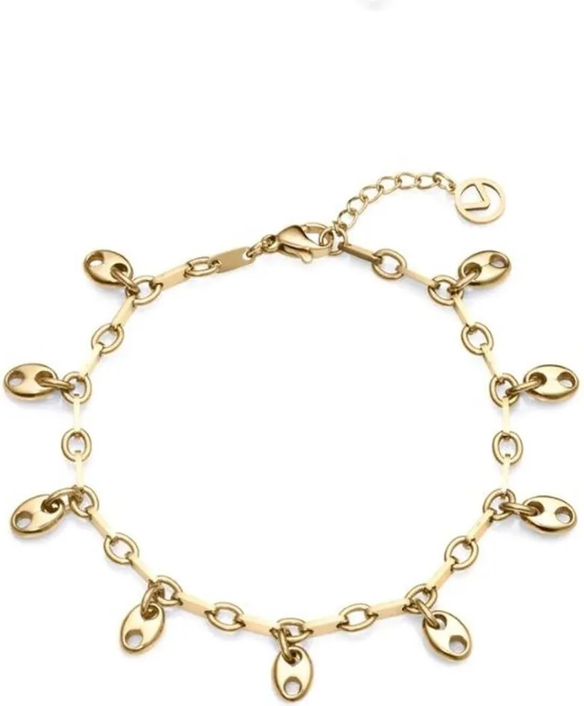 Bracelet Viceroy femme anti-allergie en acier résistant à l'eau noire