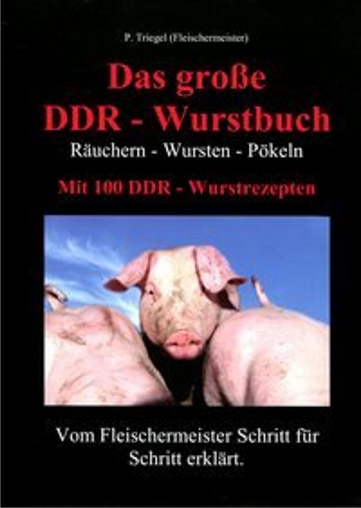 A book cover with text and an image of pigs.