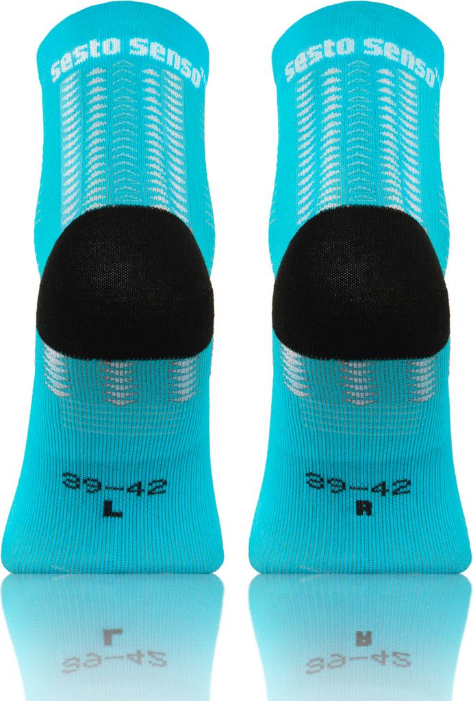 Sesto Senso Colourful Sports Socks Women Men Sneaker Cotton Running 3