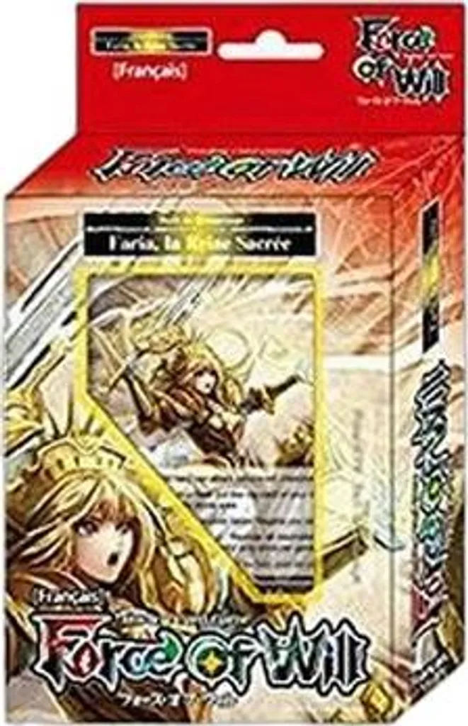 Jeu de Cartes Force of Will Deck de Démarrage Faria la Reine Sacrée