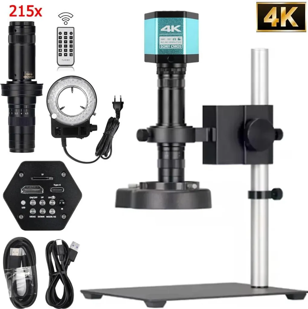 Microscope pour soudure électronique 4K Klein Ultra zoom 215x précis