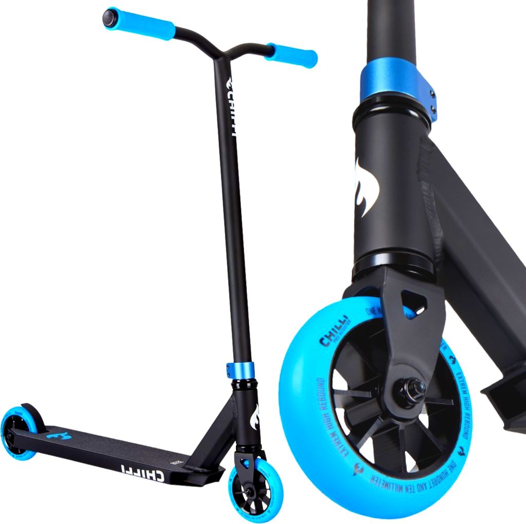Chilli Pro Base Stunt-scooter H=82cm schwarz / blau