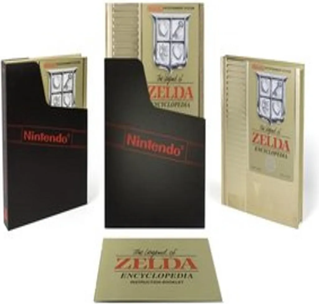 Zelda Encyclopedia Deluxe Edition - Coffret Collector avec Étui Doré NES