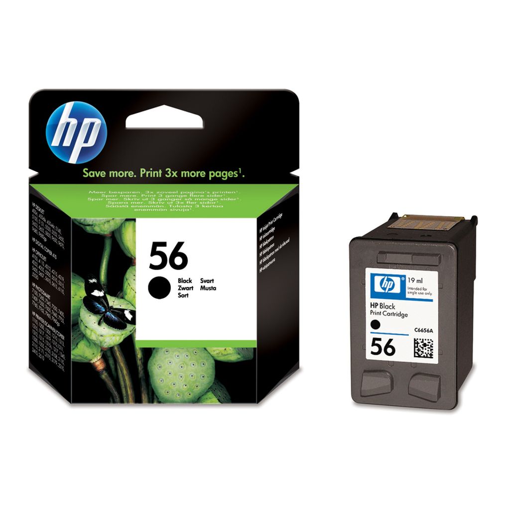 HP C 6656 AE Tintenpatrone schwarz No. 56 Produktbild 