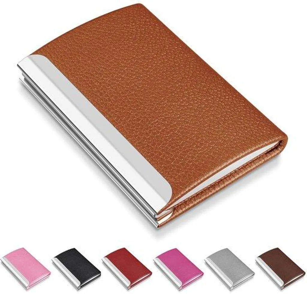 Étui en cuir marron noisette anti-rayure pour une protection durable