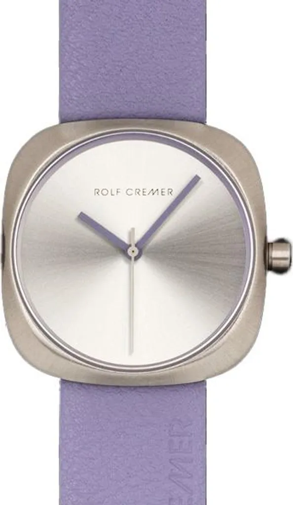 Montre analogique Rolf Cremer pour femmes en cuir véritable au design épuré
