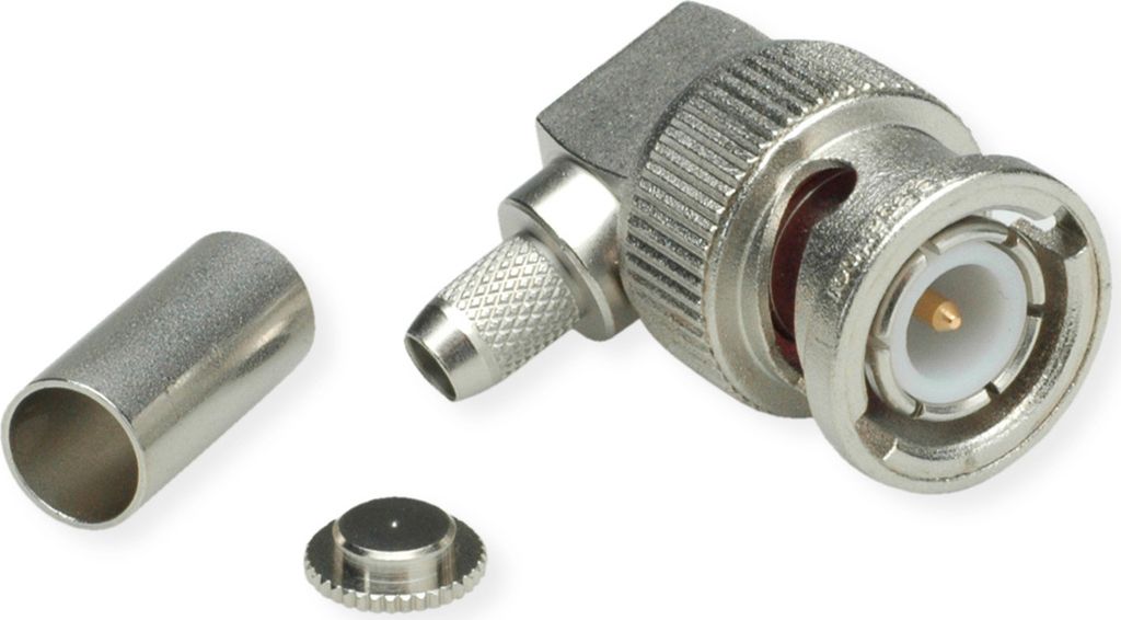 TELEGÄRTNER BNC-Winkelstecker 50 Ohm, für RG-223/U