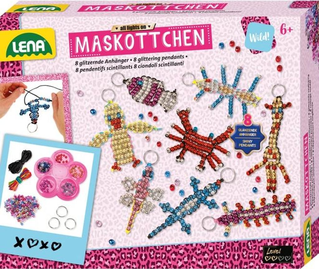 Korálková remeselná súprava - Prívesok - Maskot Obrázok produktu 