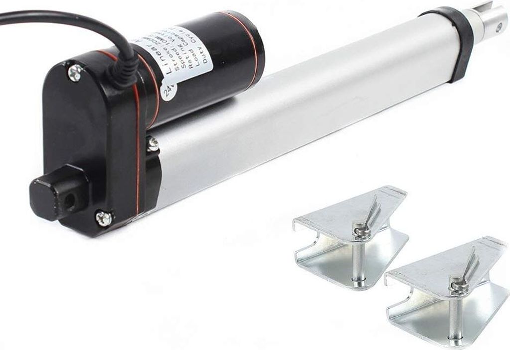 Elektryczny siłownik liniowy 330Lbs DC 24V 200mm 5mm/s Zdjęcie produktu 