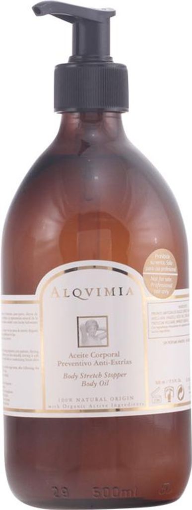 Alqvimia Body Oil Body Stretch Stopper 500 Ml