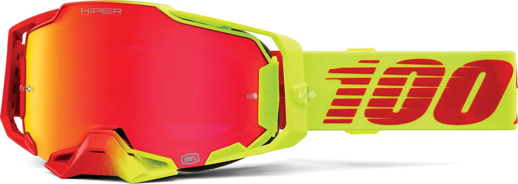 Masque 100% Armega avec Écran HiPER Verspiegelt pour une Vision MX Optimale