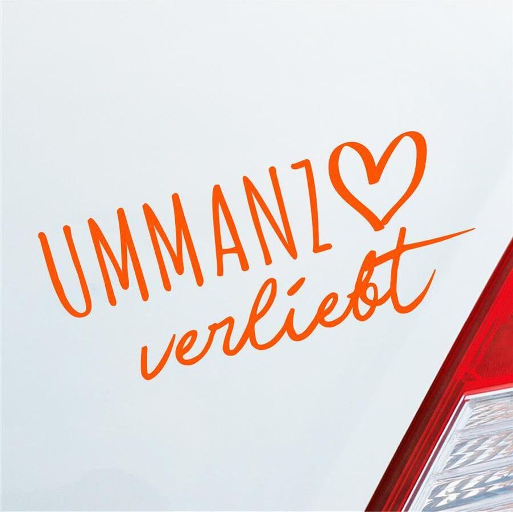 Auto Aufkleber Ummanz verliebt Herz Insel Ostsee Liebe Car Produktbild 