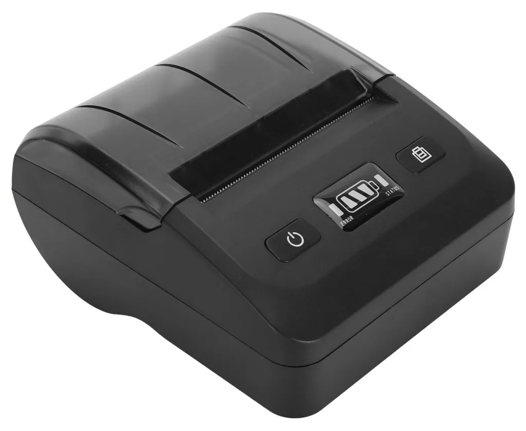 Imprimante Bluetooth Portable 80mm Thermique pour Android iOS Windows