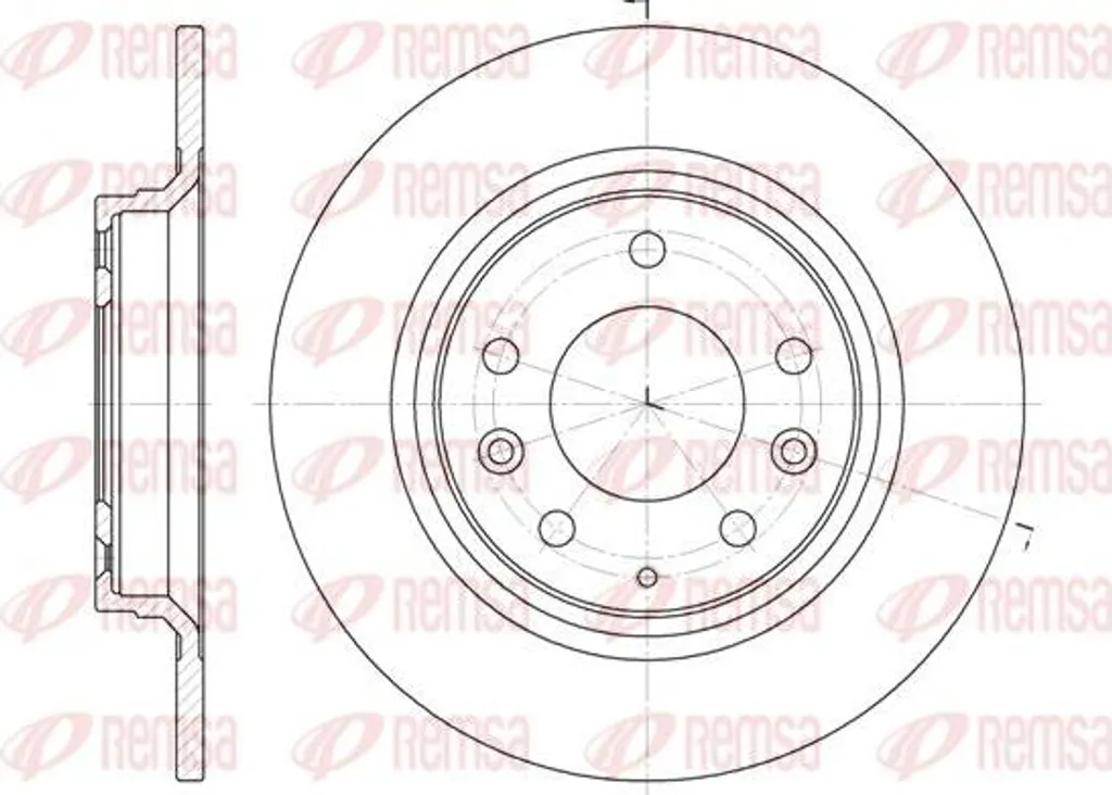 Disque de Frein Arrière pour Mazda Premacy et MX-5 Type Origine 280mm