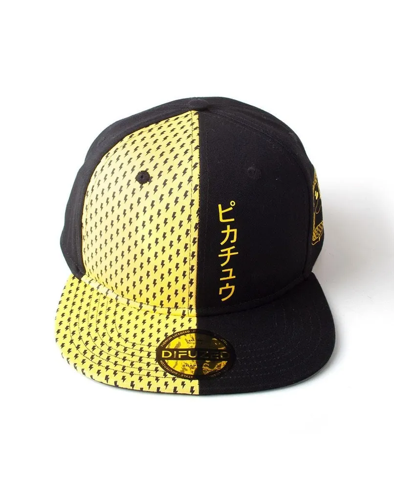 Cappellino Snapback Pokemon Block Pikachu