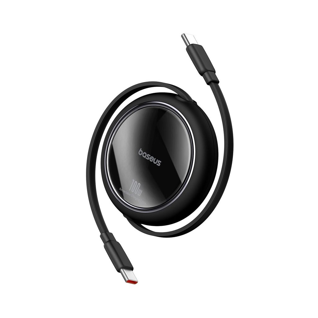 Baseus Free2Draw Mini USB-C - USB-C 100 W 1 m navíjací Obrázok produktu 