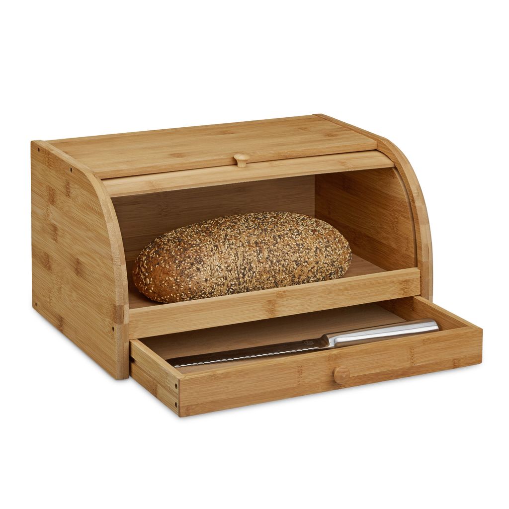 Bambusový chlebník so zásuvkou Bamboo, RD0230 Obrázok produktu 