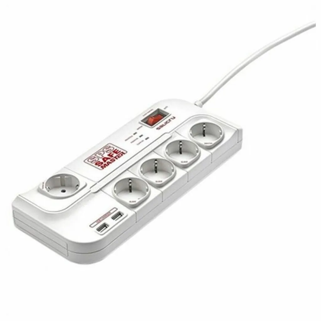 Multiprise 5 prises USB Salicru : fini le manque de prises murales