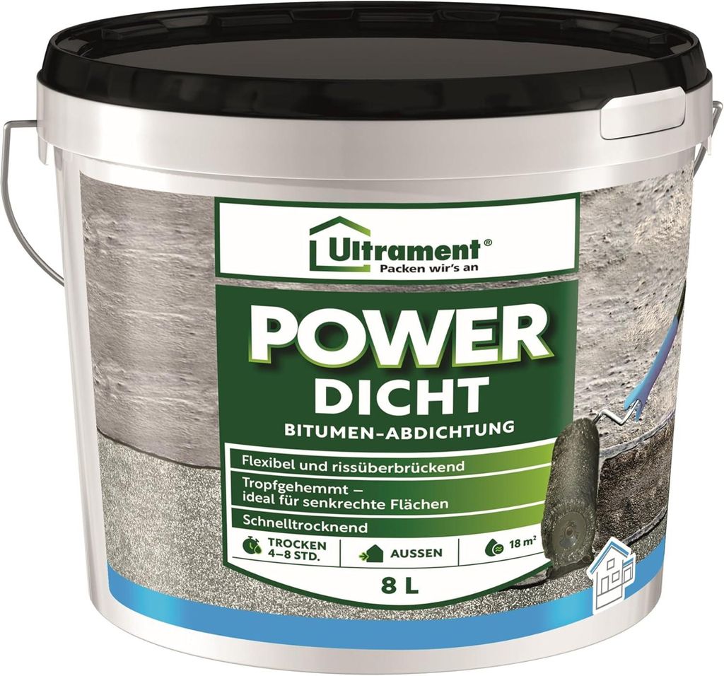 Ultrament Power Dicht 8 l | hochwertige Produktbild 