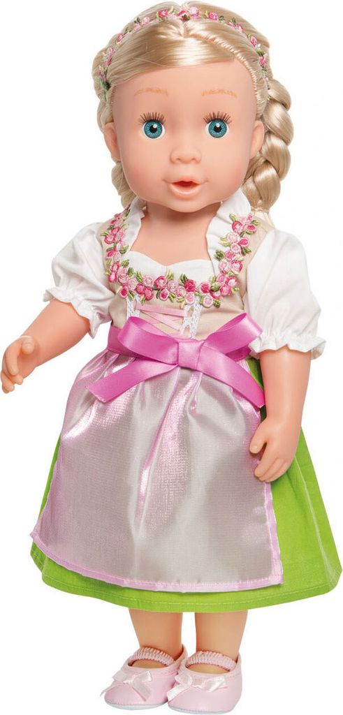 Heless 2113 Puppenkleidung Dirndl Heidi in Größe 35-45cm Produktbild 