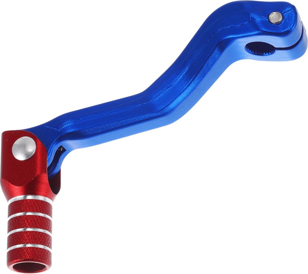 Faltbarer Motorrad-Schalthebel für Kayo T2 Pedal-Schalthebelarm Blau Rot Silberfarben