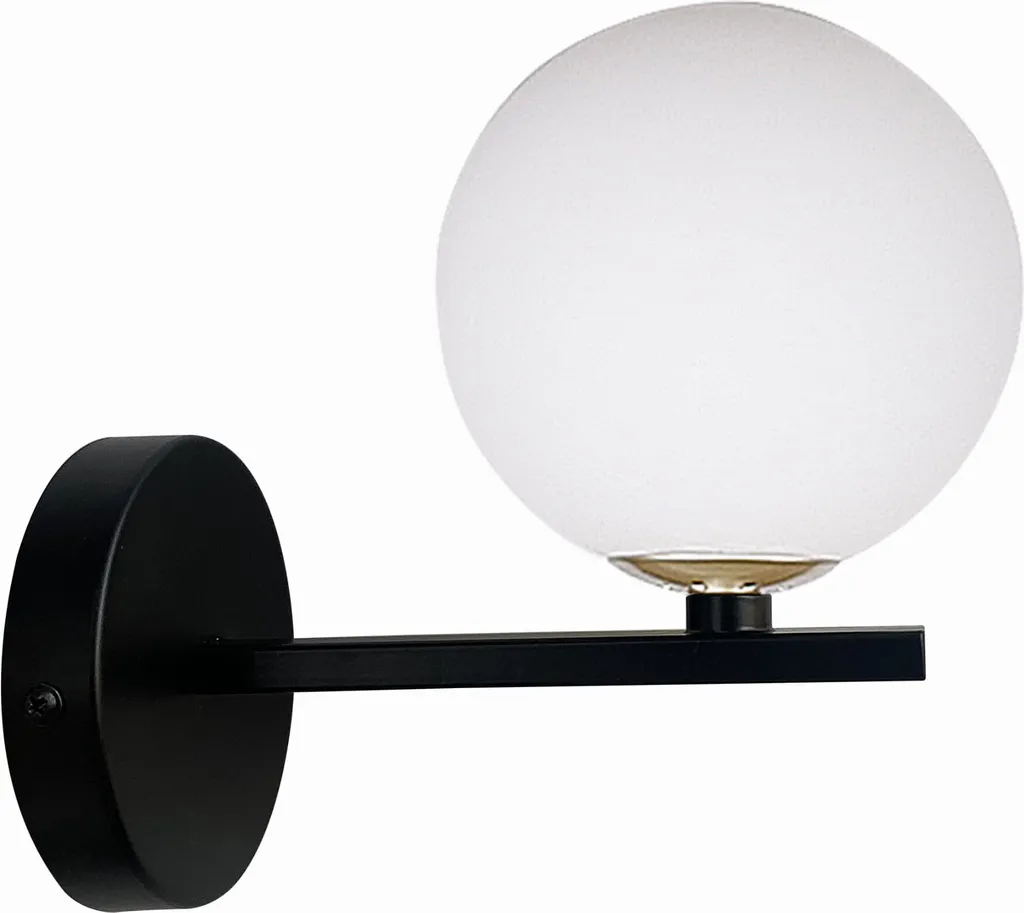 Applique Noire Kama G9 - Solution Éclairage Compact pour Petits Espaces