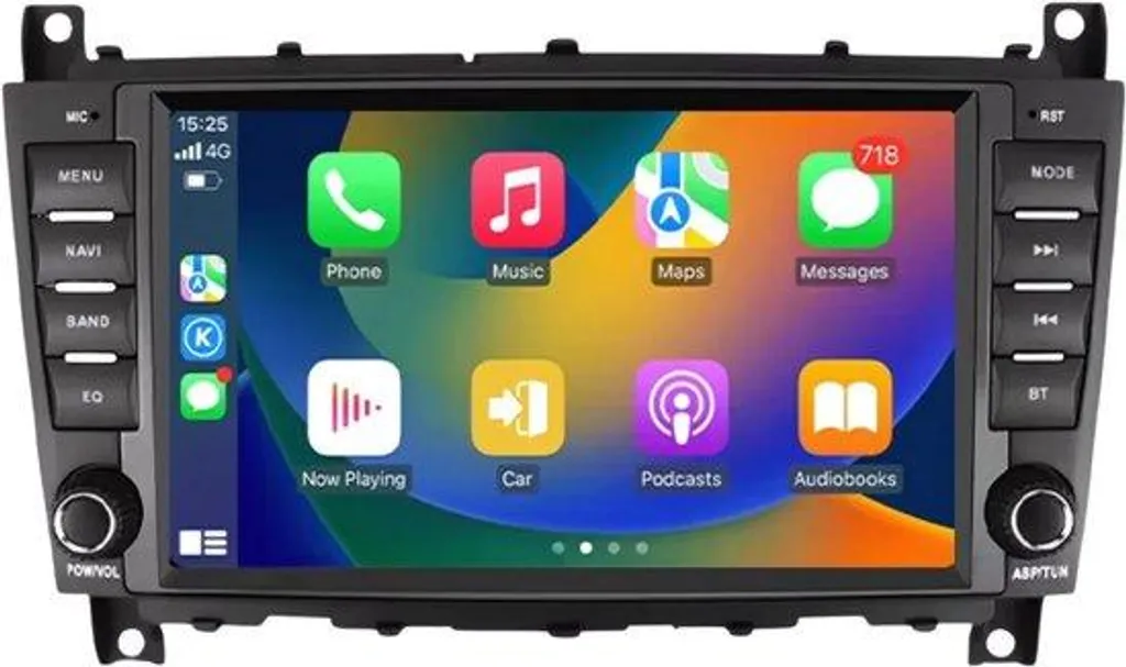 Mise à jour GPS et CarPlay pour Mercedes Classe C W203 W209 écran 8 pouces