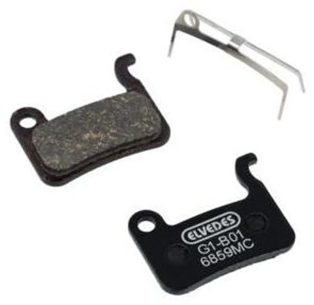 Plaquettes de frein semi-métalliques carbone-métal Elvedes Shimano
