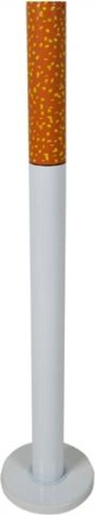 Standaschenbecher in Zigaretten Optik - 72 cm - Aschenbecher Mülleimer Standascher mit Fuß