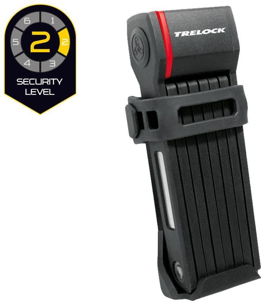 Serratura pieghevole TRELOCK "FS280 Two.Go" con confezione Immagine del prodotto 