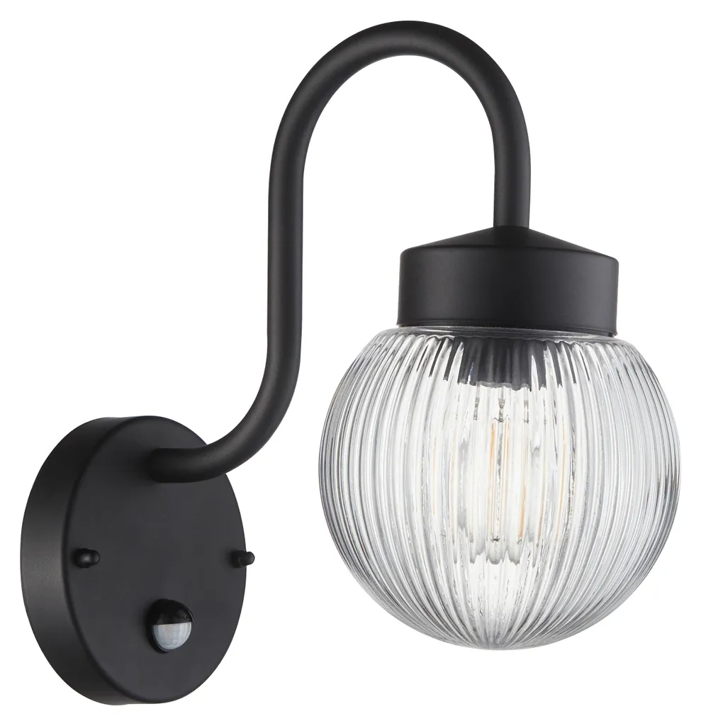 Applique extérieure IP44 Eldon Endon anti-corrosion en aluminium et verre