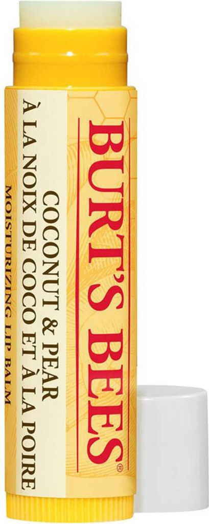 Burt's Bees 100% Natural Tinted Lip Balm Coconut and Pear with Beeswax and Fruit Extracts 4.25g