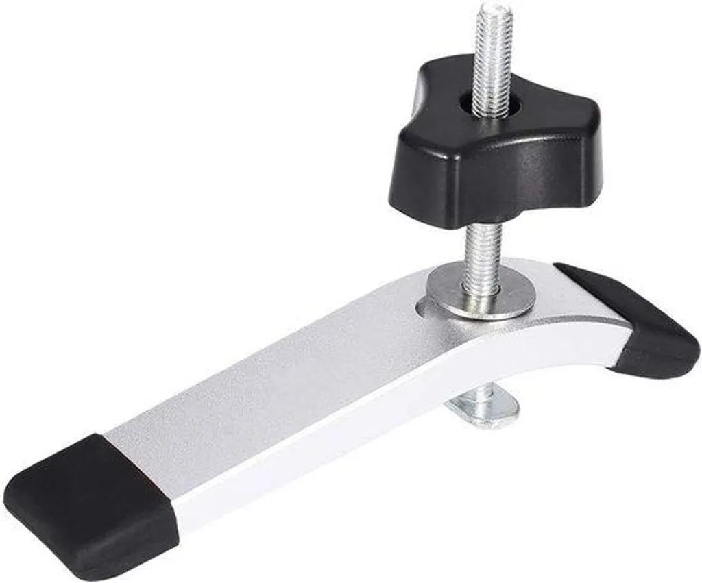 Jeu de pinces métalliques en T complet pour rail de guidage bois 100mm