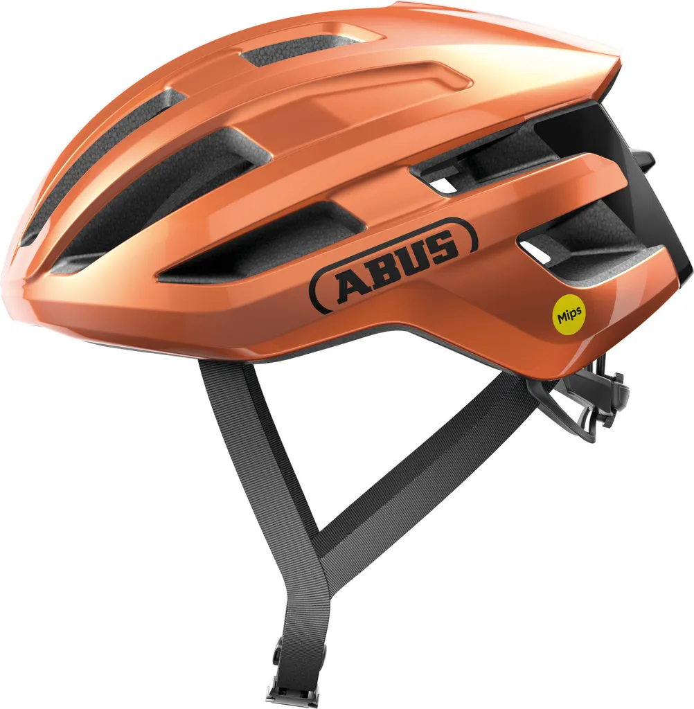 Casque vélo route Abus PowerDome MIPS Goldfish Orange S 91961