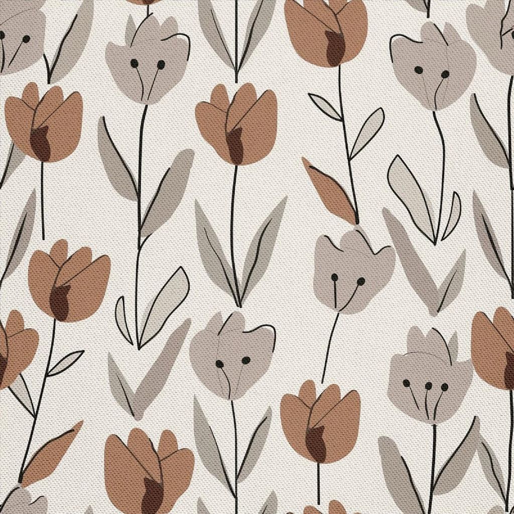 OUTDOOR DEKOSTOFFE OXFORD - Motiv Blumen I DX5462