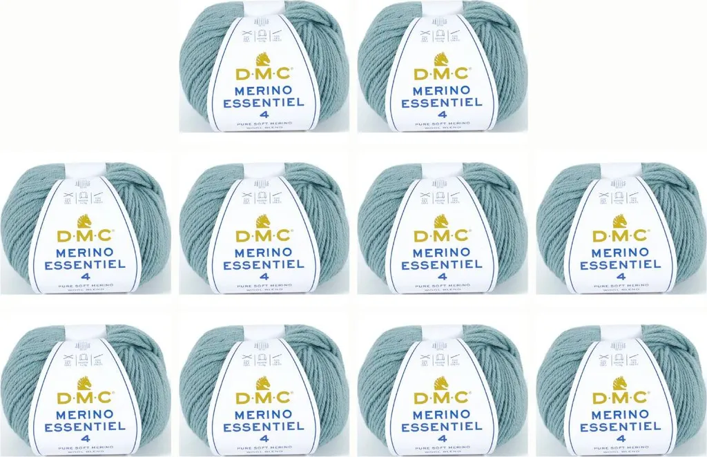 Laine DMC Douce et Anti-Bouloche : Lot 10 Pelotes Merino Coloris 864