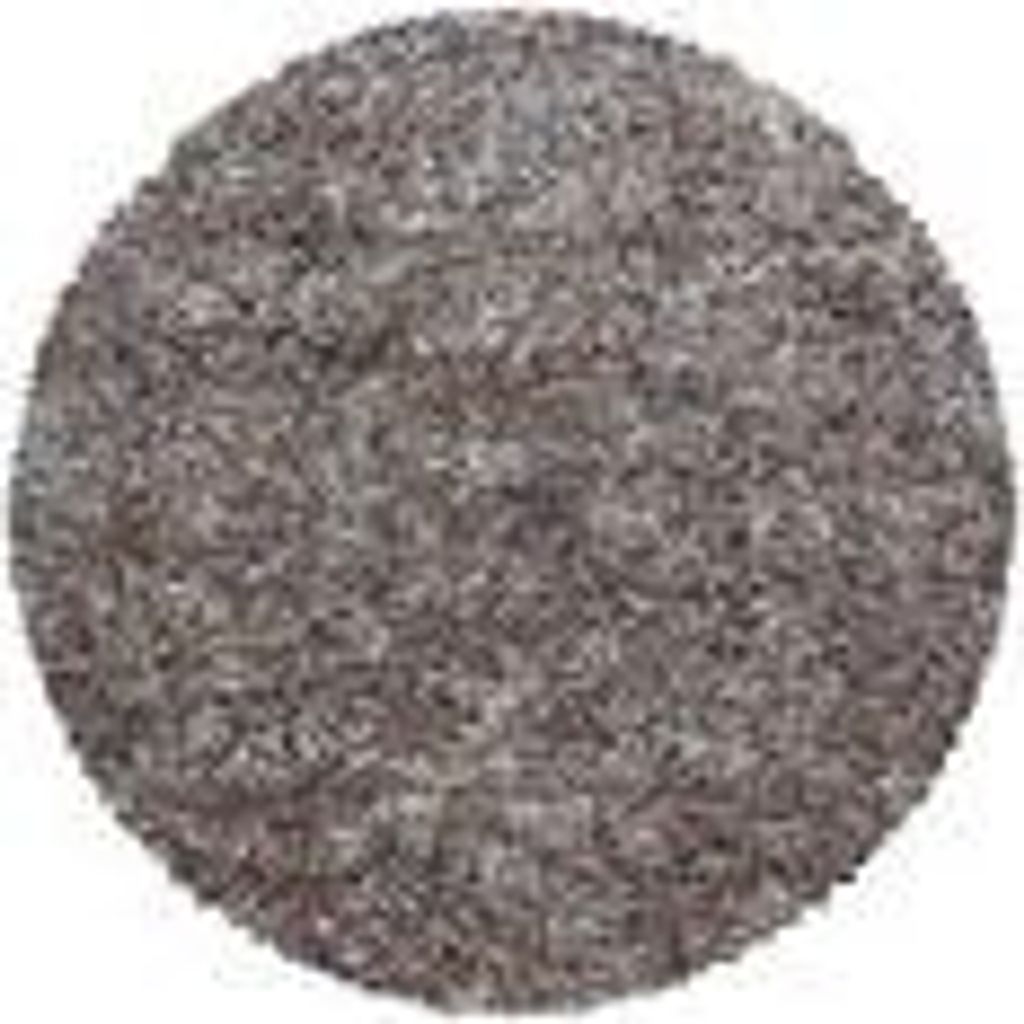 Hochflor Shaggy Teppich Meliert Design Langflor Teppich Vintage-Stil Teppich Wohnzimmer, Größe: 160 cm Rund, Farbe: Beige