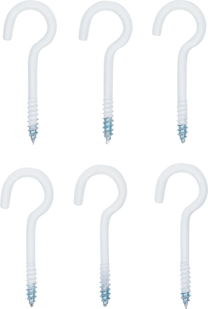 BGS technic Screw Hook Assortment, 68 mm, 68 g