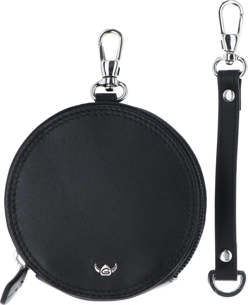 Golden Head 5110 Polo Schlüsseletui Nero - Organizzatore Chiavi Pelle