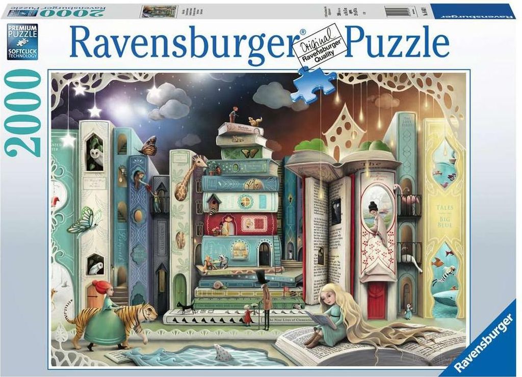 Ravensburger - Puzzle 2000 Viale del Romanzo Immagine del prodotto 